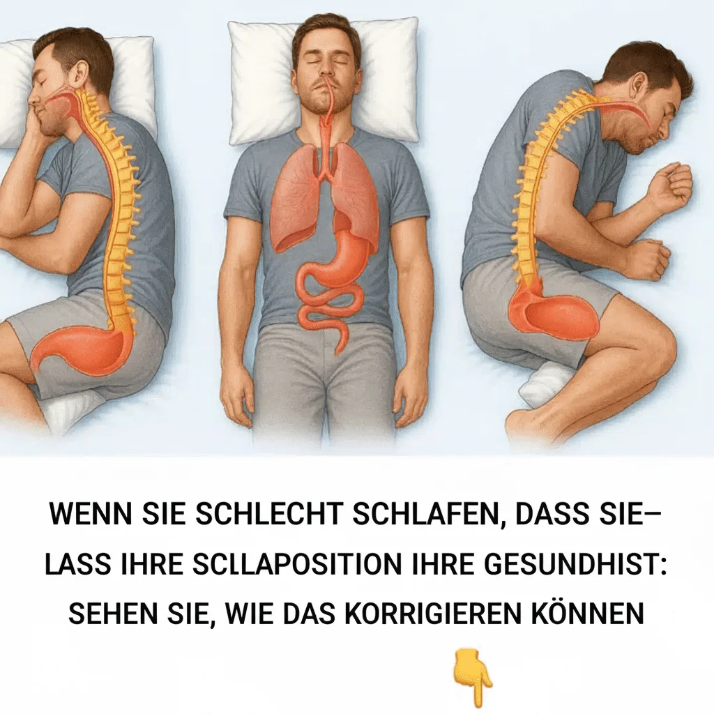 Nächtliche Schlafposition: Der stille Einfluss Ihres Schlafs auf die tägliche Gesundheit