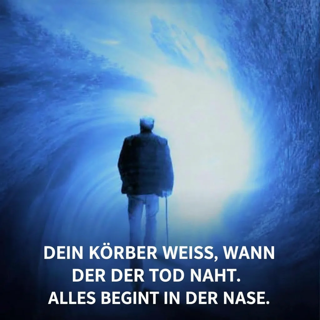 Der Körper weiß, wann der Tod naht, und alles beginnt in der Nase