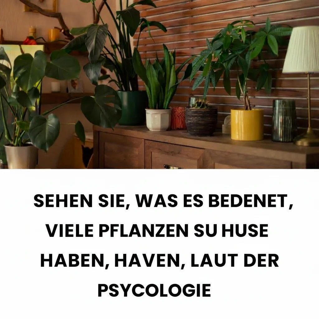 Viele Pflanzen zu Hause? Das sagt die Psychologie über Ihre Persönlichkeit