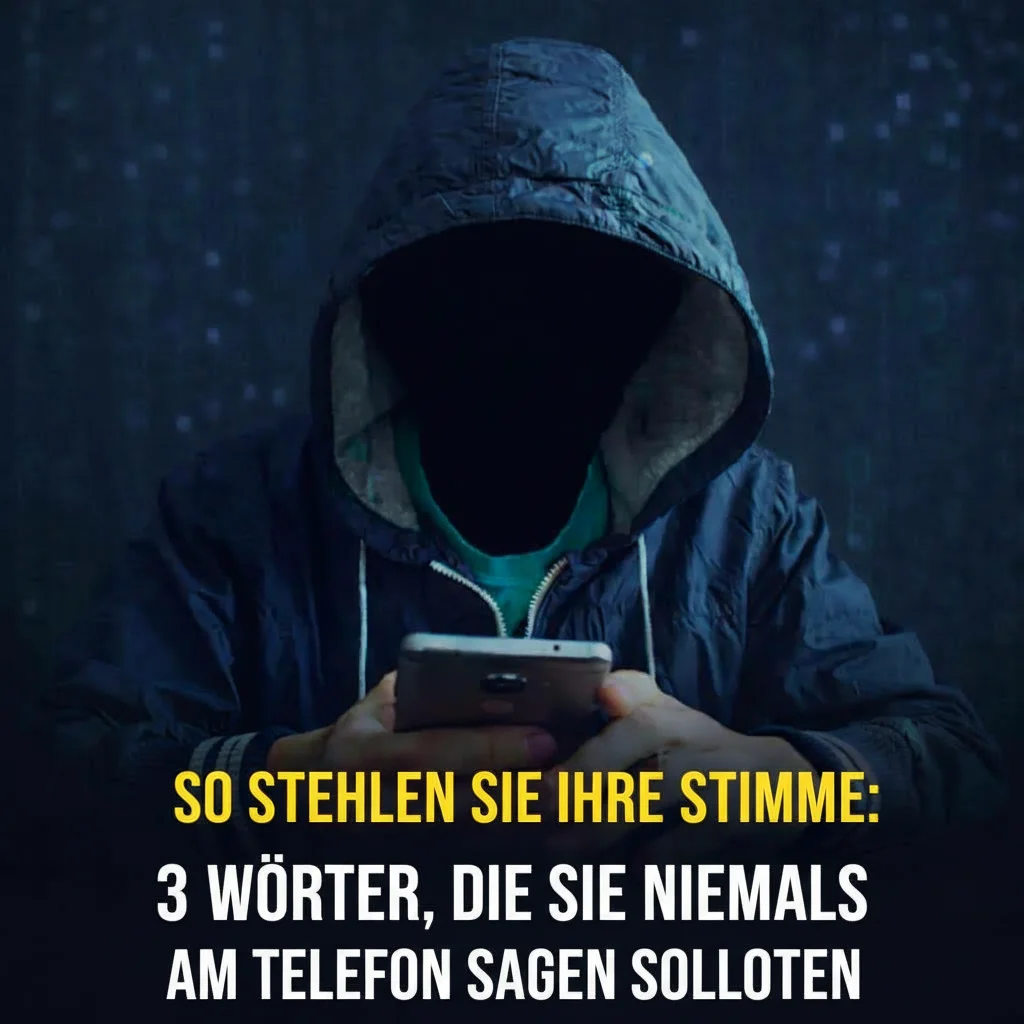 Wie Ihre Stimme gestohlen wird: Drei Worte, die Sie am Telefon niemals sagen sollten, um Betrug zu verhindern