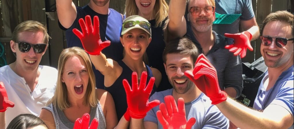 We Invited All Our Neighbors to Our Housewarming Party and Were Shocked When They All Showed Up Wearing Red Gloves.