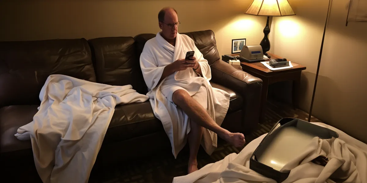 NO ENTENDÍA POR QUÉ MI ESPOSO PASABA TANTO TIEMPO EN EL BAÑO HASTA QUE VI UN VIDEO EN SU TELÉFONO.