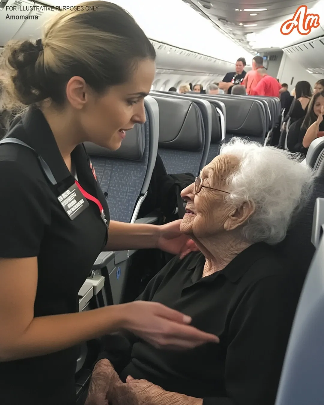 “UNA AZAFATA SE ACERCÓ A MÍ Y DIJO: ‘QUÉDESE DESPUÉS DEL ATERRIZAJE, POR FAVOR, EL PILOTO QUIERE HABLAR CON USTED PERSONALMENTE'”