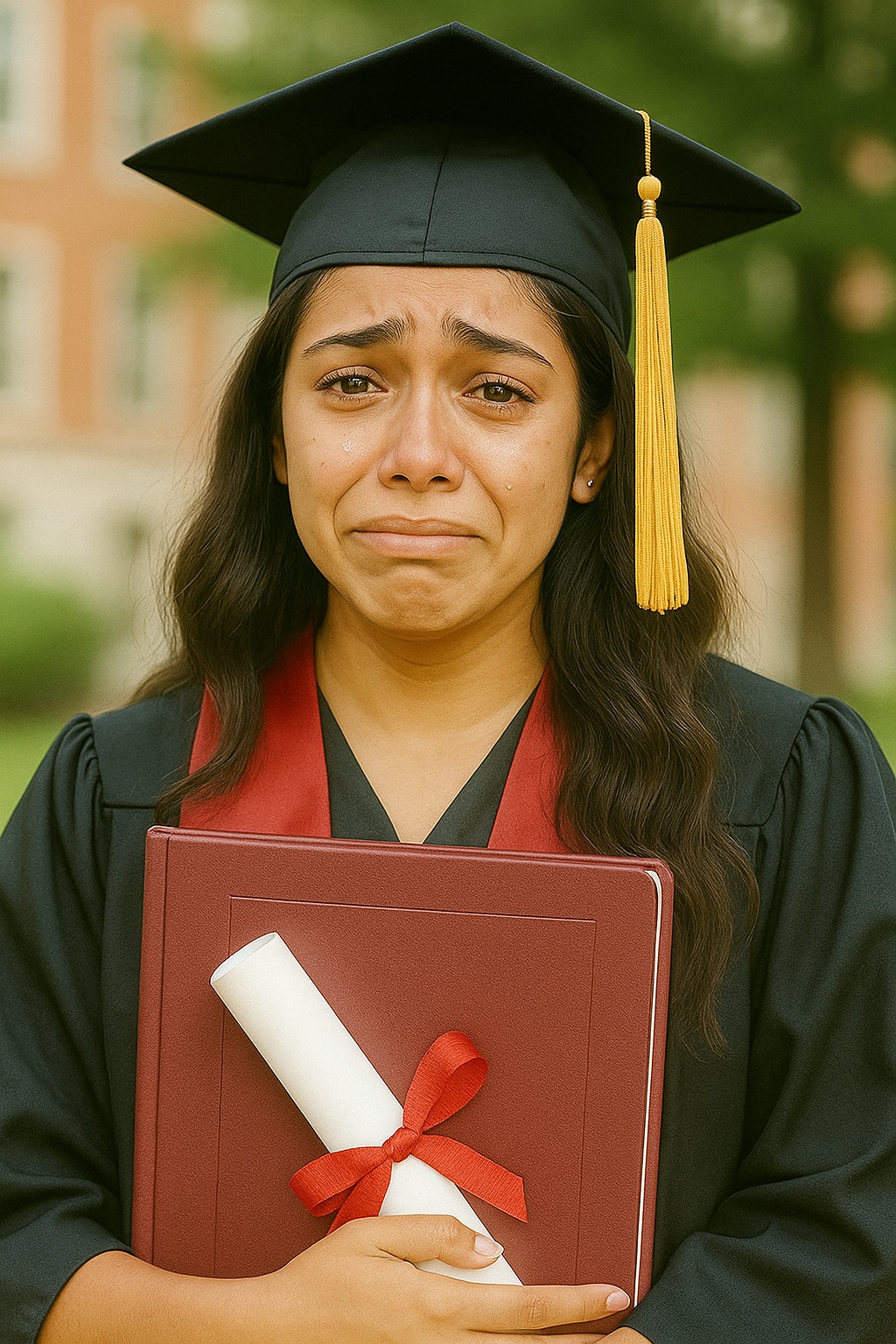 „Abschluss – und ganz allein“: 19-Jährige rührt mit emotionalem Geständnis über ihren Abschluss ohne Umarmung zu Tränen