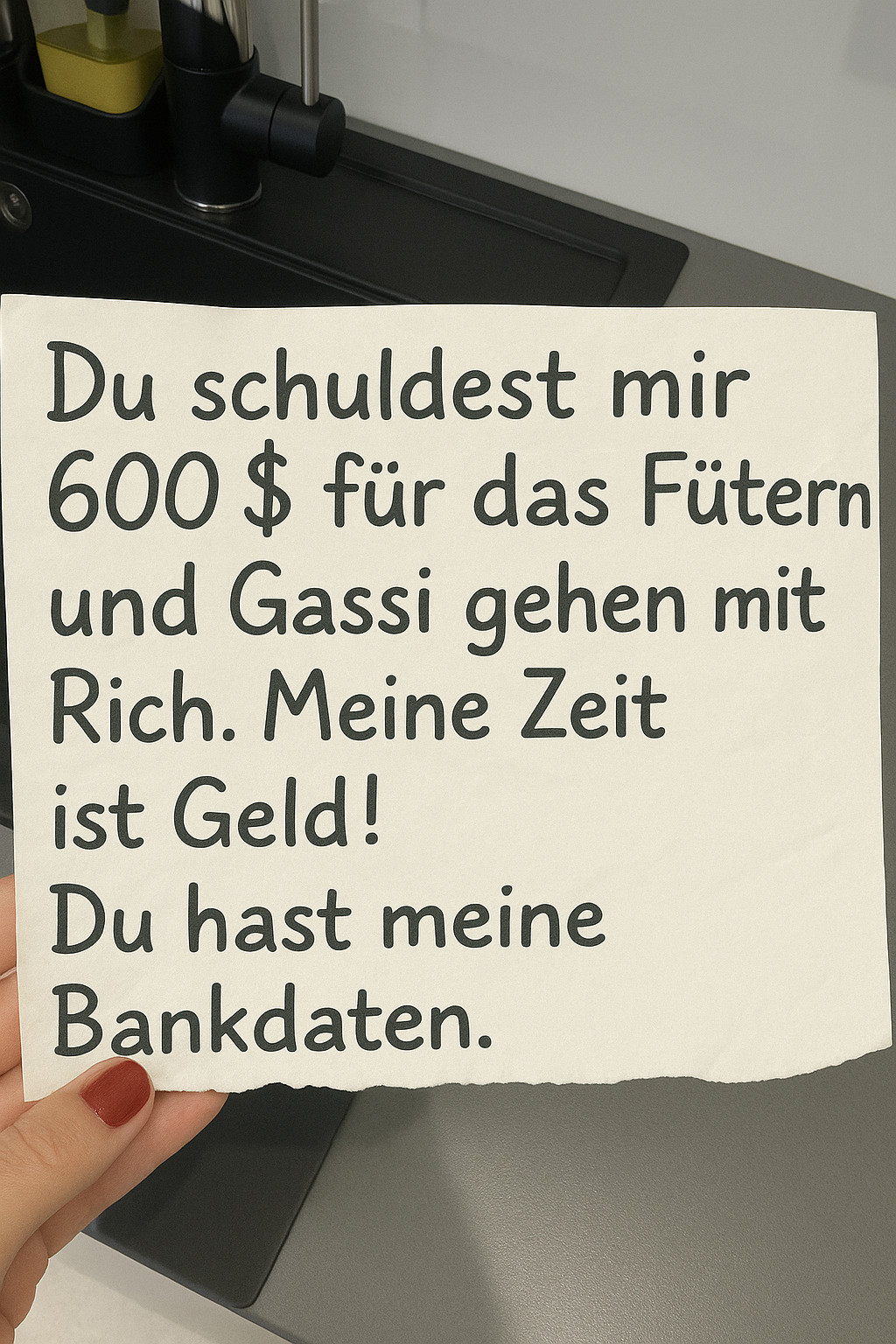 Meine Schwiegermutter Verlangte 600 Dollar Dafür, Dass Sie Sich Um Unseren Hund Kümmerte, Während Ich in den Wehen Lag – Ich Stimmte Zu, Aber Nur Unter Einer Bedingung