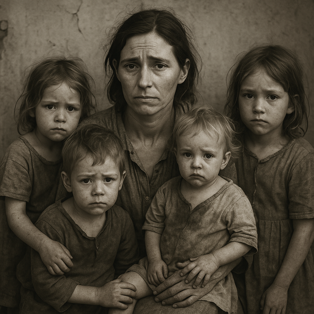 Mutter von Fünflingen Kann den Einkauf Nicht Bezahlen – Eine Stimme von Hinten Sagt: „Ihr Einkauf wurde bereits bezahlt!“