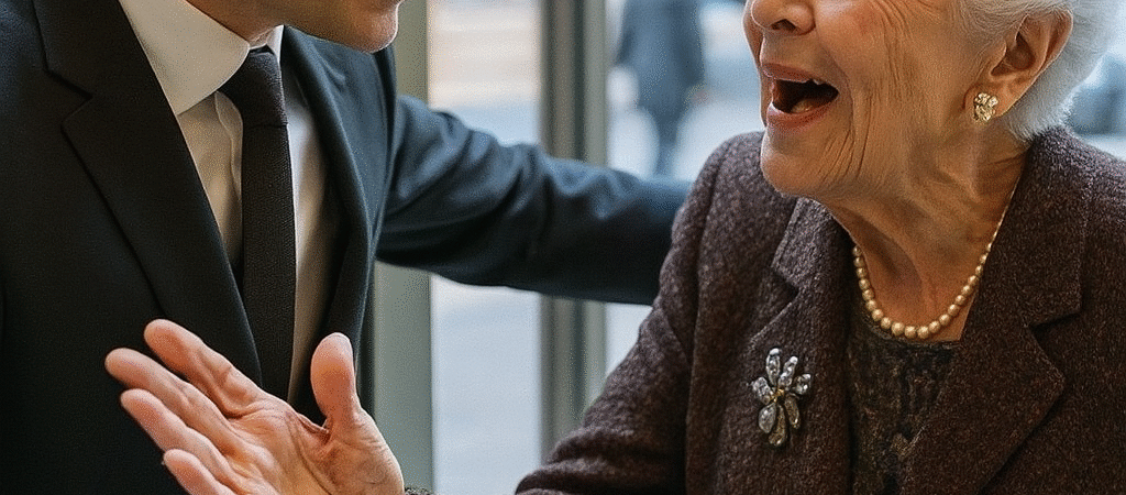 Restaurantleiter wirft ältere Dame hinaus – am nächsten Tag sieht er sie mit dem Besitzer am Tisch sitzen