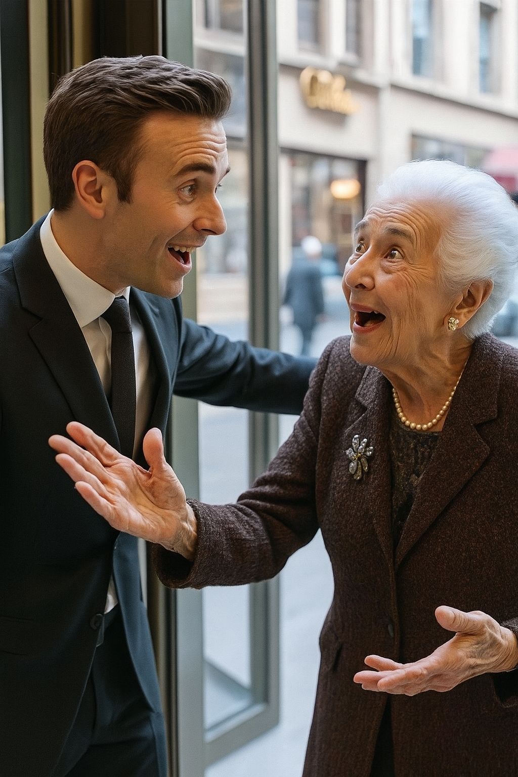 Restaurantleiter wirft ältere Dame hinaus – am nächsten Tag sieht er sie mit dem Besitzer am Tisch sitzen