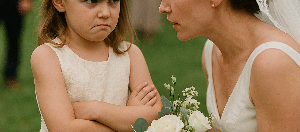 Die Tochter meines zukünftigen Mannes platzte in unsere Hochzeit und rief: „Papa, du kannst sie nicht heiraten, du bist schon verheiratet!“