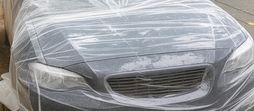 Meine Nachbarn haben mein Auto mit Klebeband umwickelt, nachdem ich sie gebeten hatte, nicht mehr in meiner Parklücke zu parken – ich habe es ihnen nicht durchgehen lassen