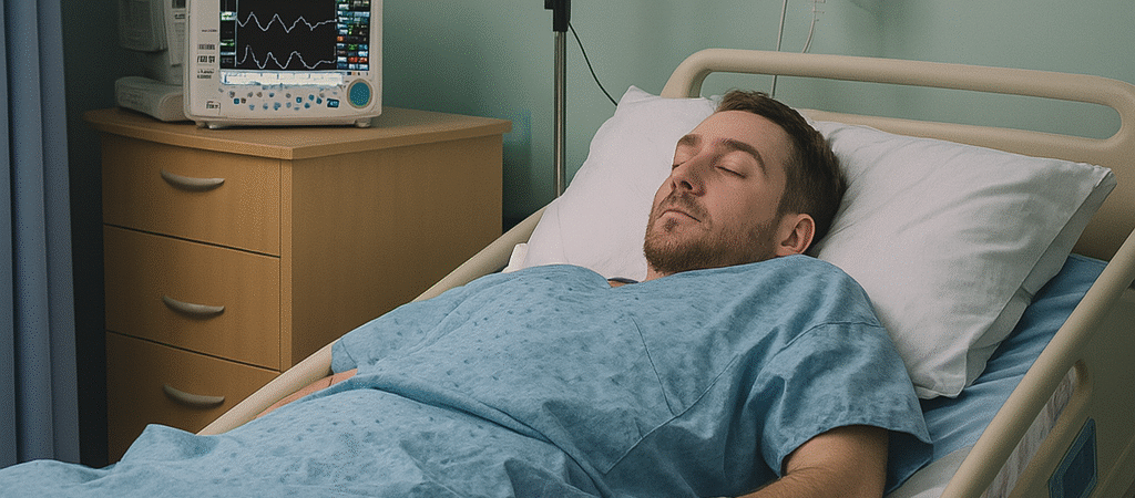 EINE KRANKENSCHWESTER FLÜSTERTE MIR ZU, UNTER DAS KRANKENBETT MEINES MANNES ZU SCHAUEN – WAS ICH DORT FAND, LIEß MICH DIE POLIZEI RUFEN