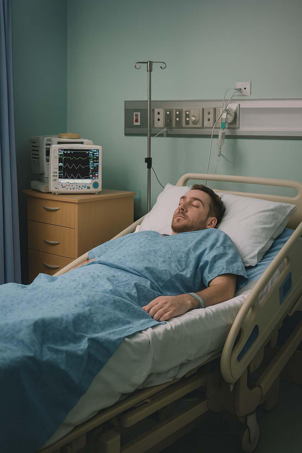 EINE KRANKENSCHWESTER FLÜSTERTE MIR ZU, UNTER DAS KRANKENBETT MEINES MANNES ZU SCHAUEN – WAS ICH DORT FAND, LIEß MICH DIE POLIZEI RUFEN