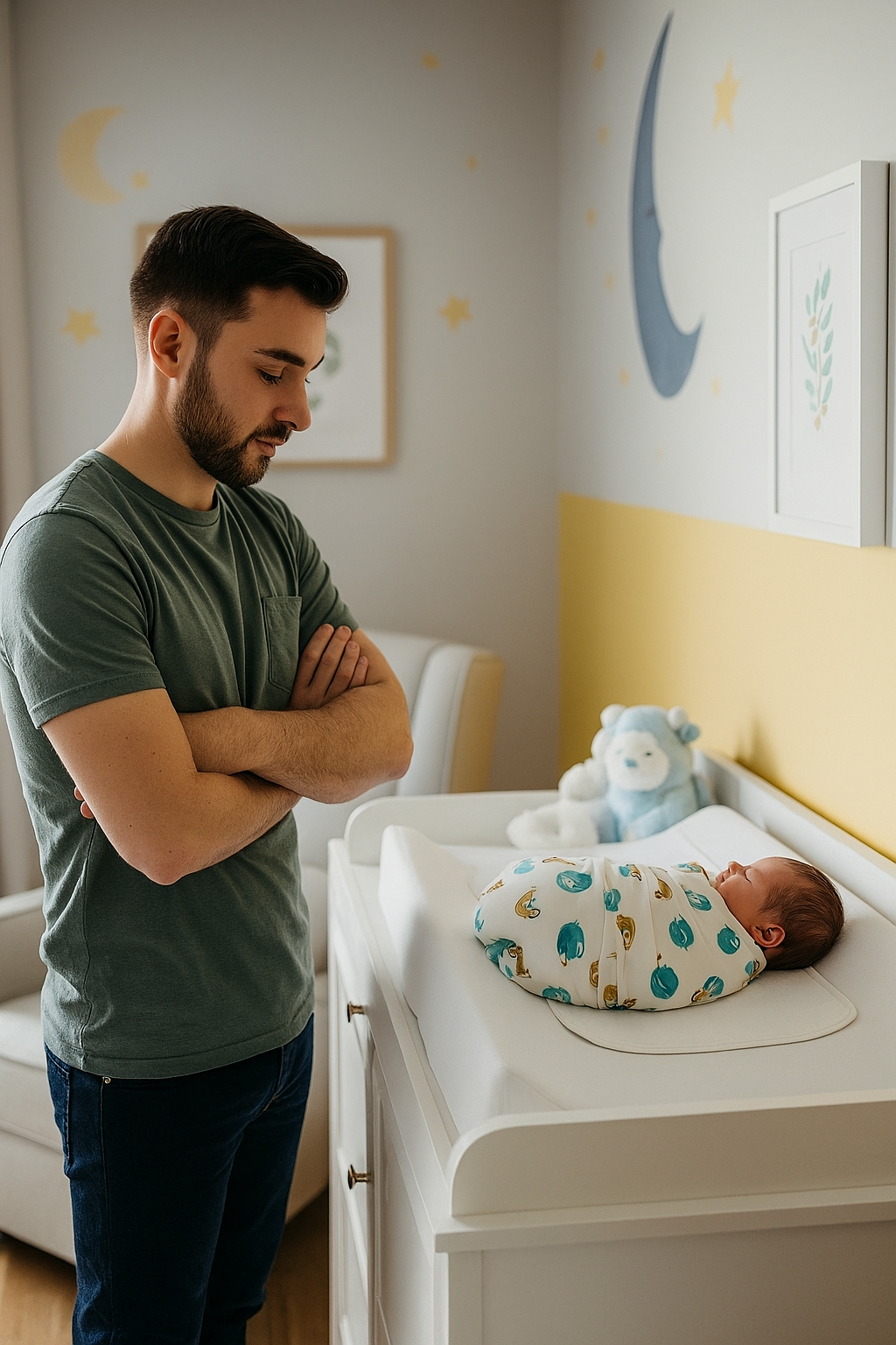 Mein Mann Weigerte Sich, Die Windeln Unserer Tochter Zu Wechseln — Er Sagte: „Das Ist Kein Männerjob“ — Also Erteilte Ich Ihm Eine Lektion