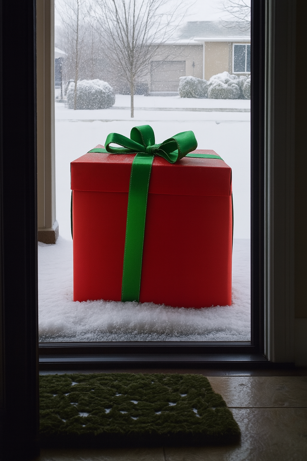 ICH FAND EIN GESCHENK VOR MEINER HAUSTÜR AN WEIHNACHTEN – NACHDEM ICH ES ÖFFNETE, WAR MEIN LEBEN NICHT MEHR DASSELBE