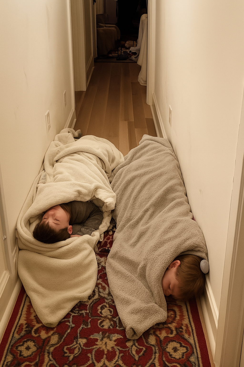 ICH KAM NACH HAUSE UND FAND MEINE KINDER IM FLUR SCHLAFEND – WAS MEIN MANN AUS IHREM ZIMMER GEMACHT HATTE, MACHTE MICH RASEND