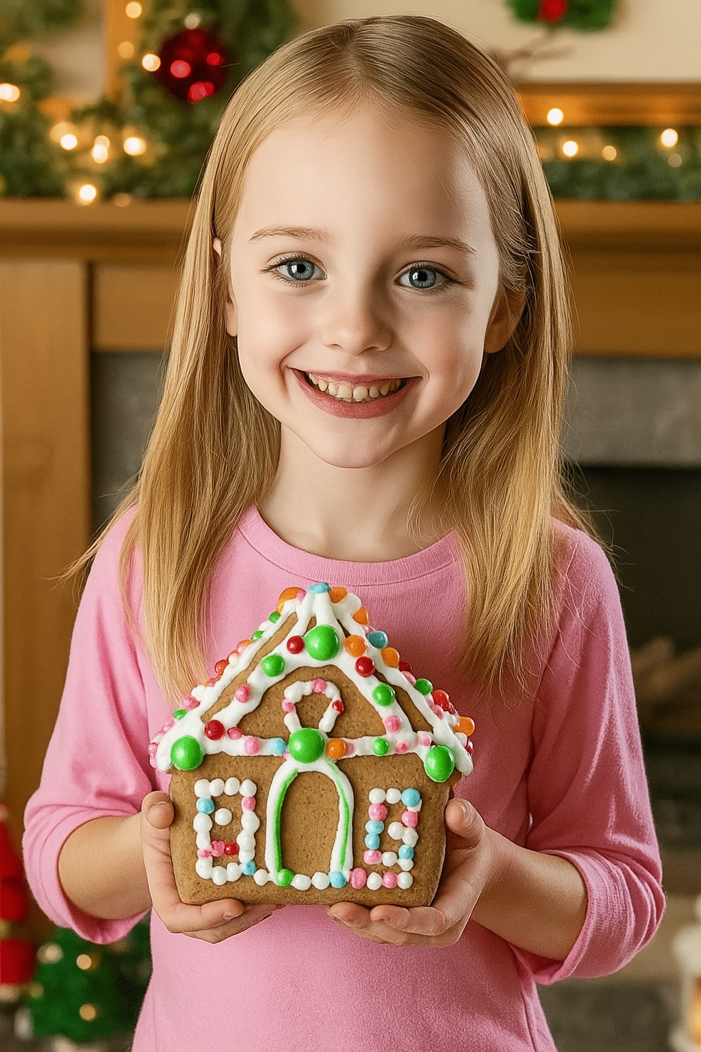 Beim Dekorieren eines Lebkuchenhauses sagte meine Tochter: „Es ist wunderschön, wie das geheime Haus, in das Papa mich jedes Wochenende bringt“