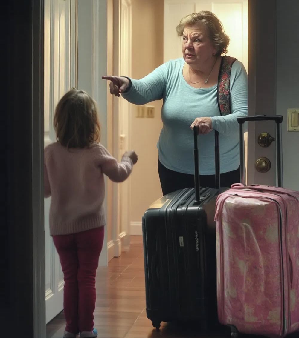 Meine Schwiegermutter platzte in unser Haus und rief: „Deine Tochter aus der ersten Ehe ist hier nicht willkommen!“