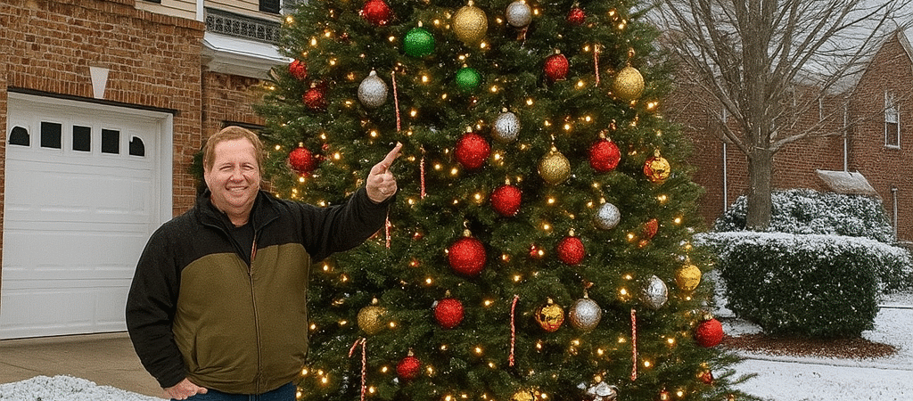 Mein Vermieter stahl unseren wunderschönen Weihnachtsbaum – aber meine Rache war unvergesslich