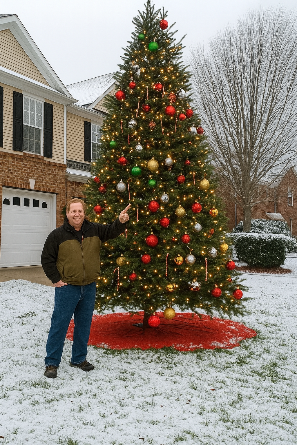Mein Vermieter stahl unseren wunderschönen Weihnachtsbaum – aber meine Rache war unvergesslich
