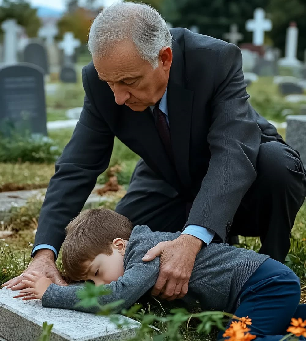 Die Begegnung am Grab: Eine zweite Chance für eine Familie