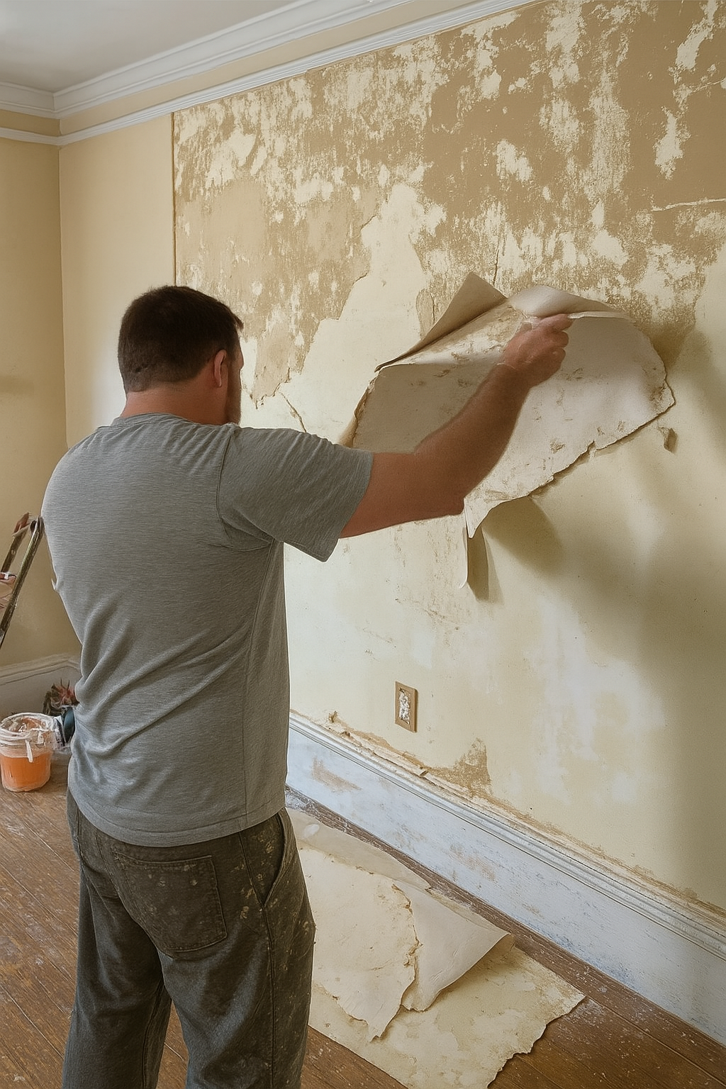 Mein Ex-Mann riss nach der Scheidung die Tapete von den Wänden, weil „er sie bezahlt hatte“ – aber das Karma hatte einen Streich für ihn parat