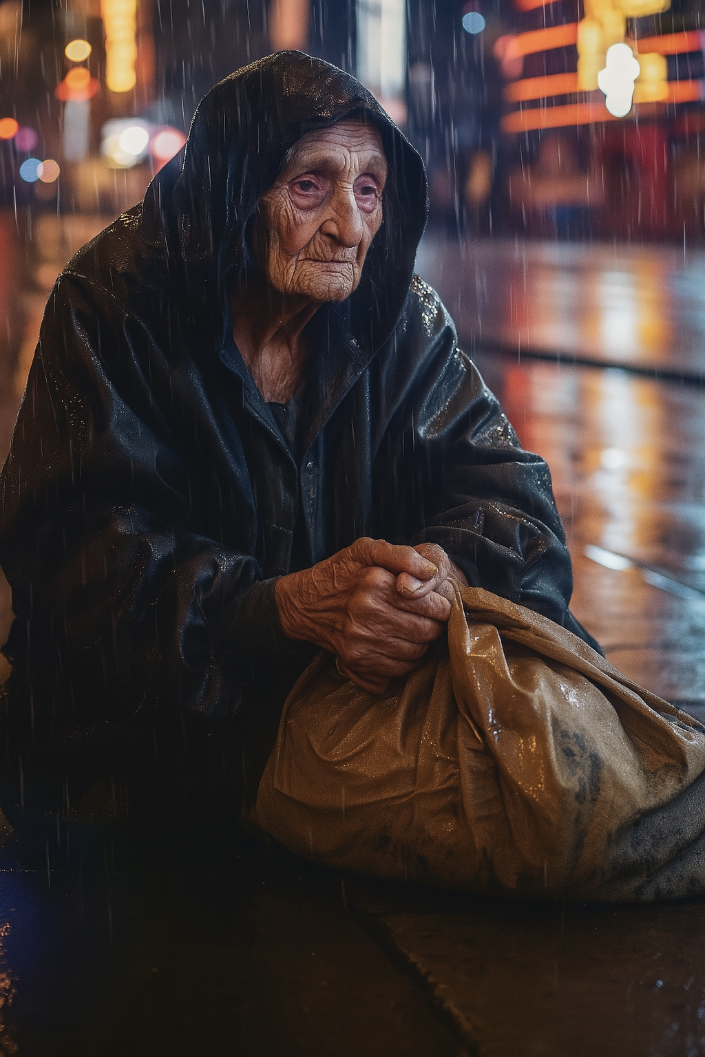 Ich bot einer obdachlosen Frau Unterschlupf in meiner Garage – Zwei Tage später schaute ich hinein und rief: „Oh Gott! Was ist das?!“