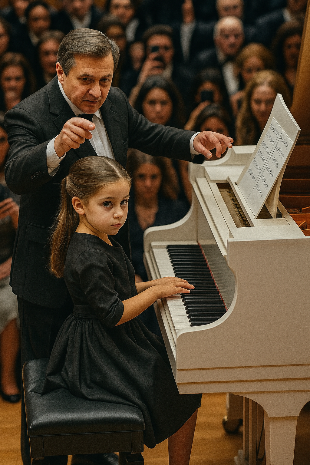 Eine blinde Pianistin wurde von der Bühne gedrängt – doch als sie spielte, verstummte die Welt vor Staunen