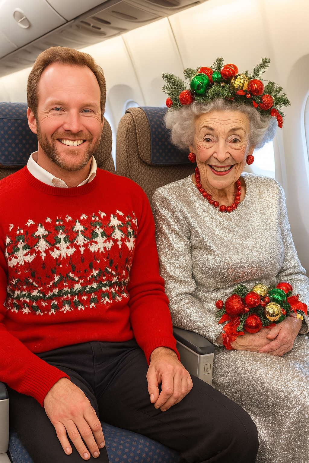 Mein Ehemann kaufte Erste-Klasse-Tickets für sich und seine Mutter und ließ mich mit den Kindern in der Economy – die Lektion, die ich ihm erteilte, war grausam