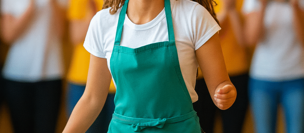 Sie luden die Putzfrau zum Tanzen ein, weil sie es lustig fanden… aber ihre erste Drehung raubte allen den Atem.