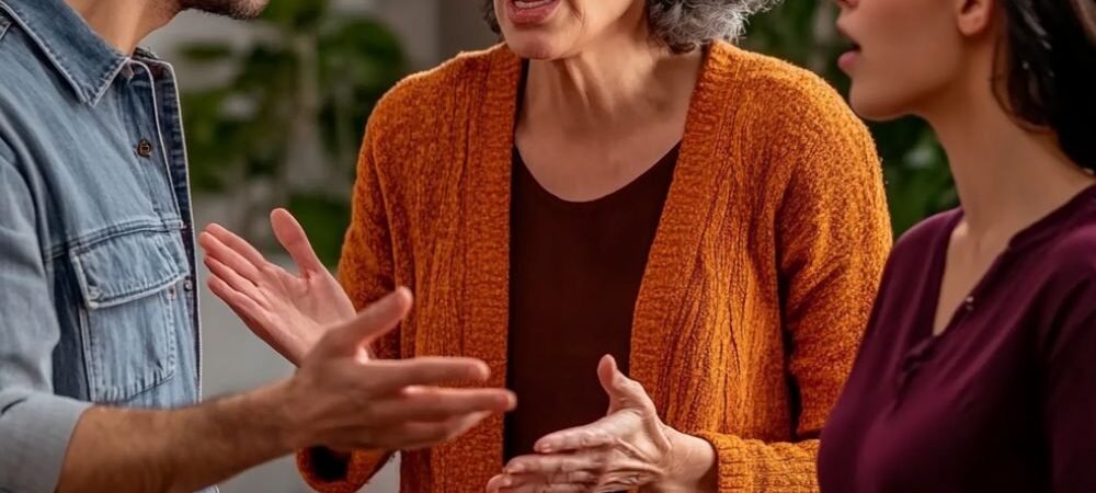 Meine Schwiegermutter schlug mich vor den Augen meines Mannes.