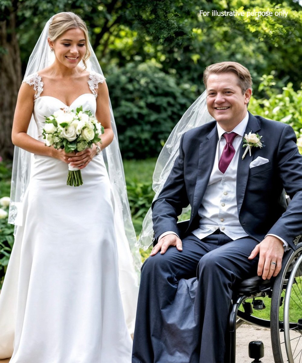 Sie heiratete einen Mann mit einer Behinderung – und am Tag der Hochzeit erwartete sie eine große Überraschung