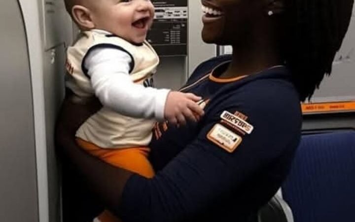 Während meines letzten Fluges fand ich ein Baby, das in der Business Class mit einem Zettel daneben zurückgelassen wurde