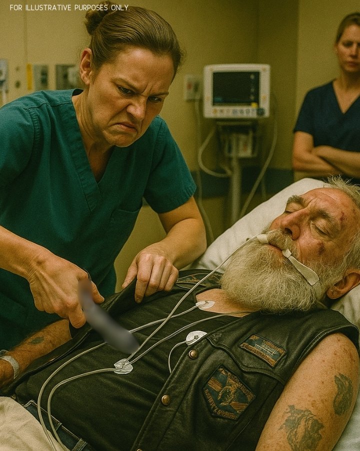 Das Krankenhauspersonal verspottete meinen Biker-Vater, während er im Sterben lag