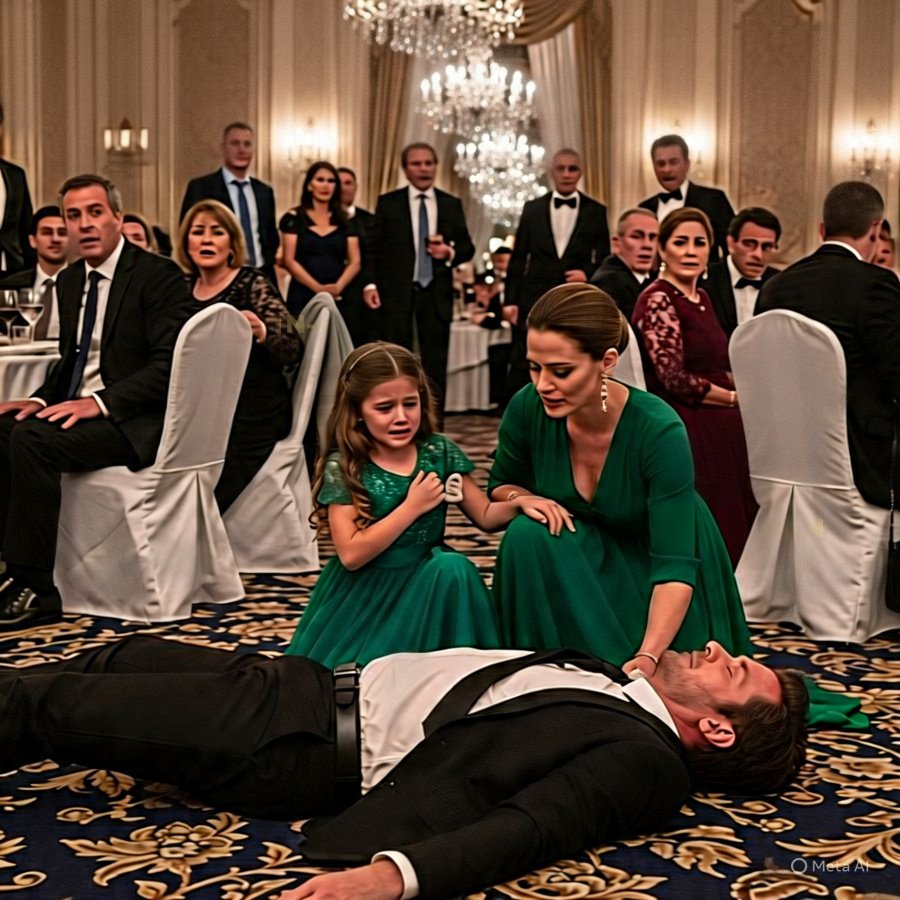 Der verwitwete Vater, der auf der Feier ohnmächtig wurde – und was die Krankenschwester entdeckte