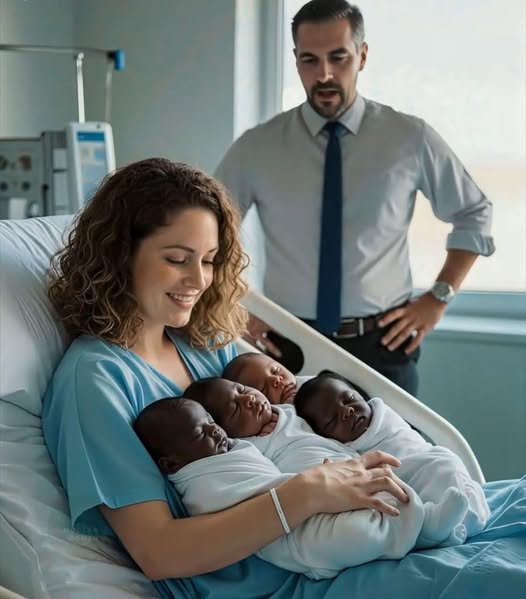 Ein Mann Leugnete Seine Vier Kinder Wegen Ihrer Hautfarbe.