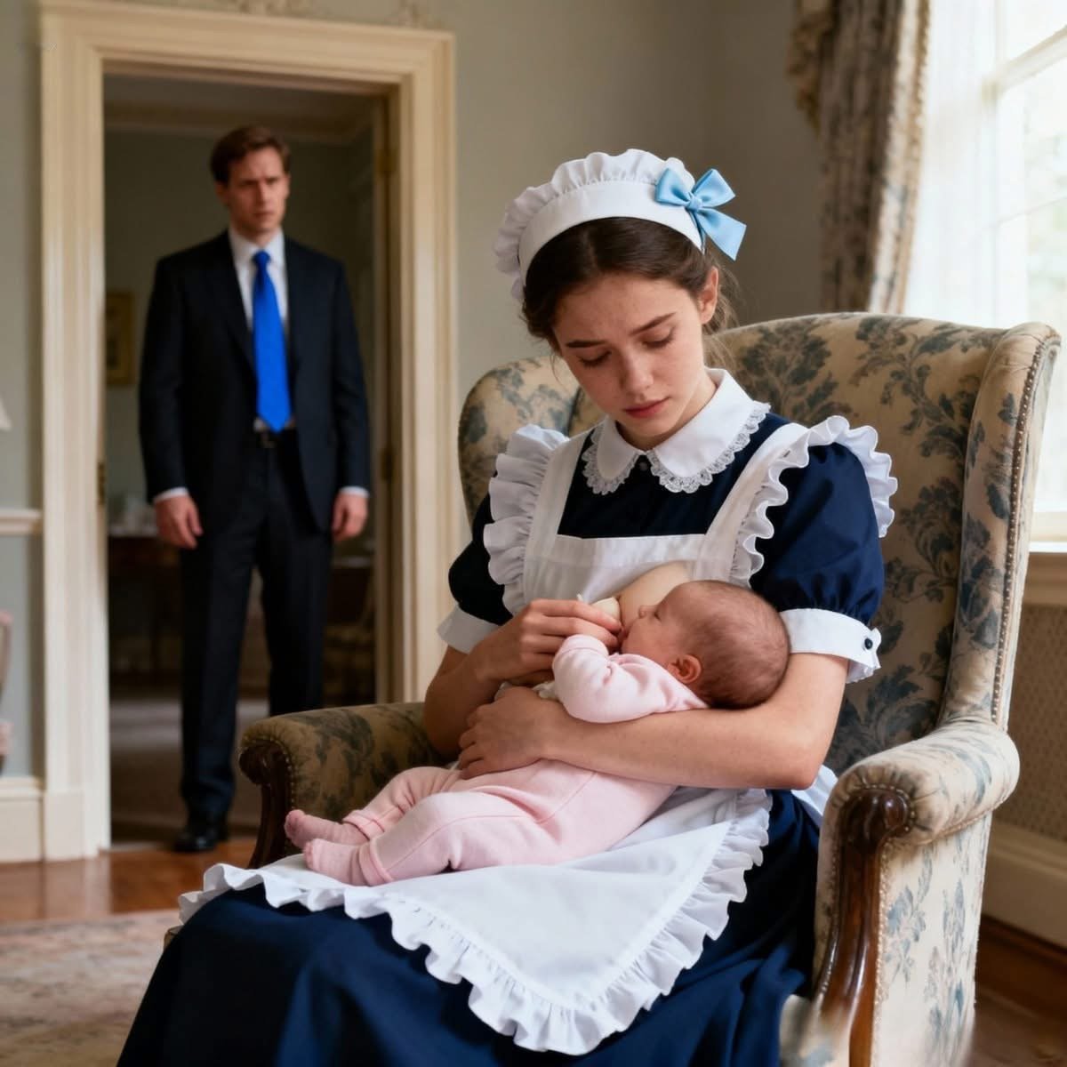 Ich bin alleinerziehende Mutter und arbeite als Reinigungskraft in der Villa eines Milliardärs.