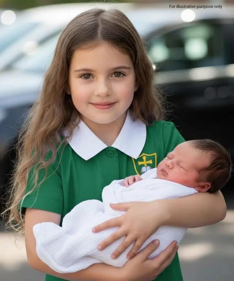 „Das arme Mädchen, das die Scheibe eines Luxusautos einschlug, um ein Baby zu retten… ohne zu ahnen, wer es wirklich war!“