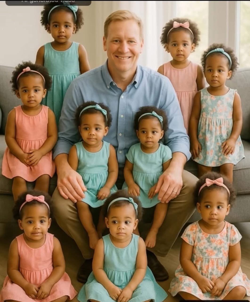 1979 Adoptierte Er Neun Schwarze Babys, Die Niemand Wollte