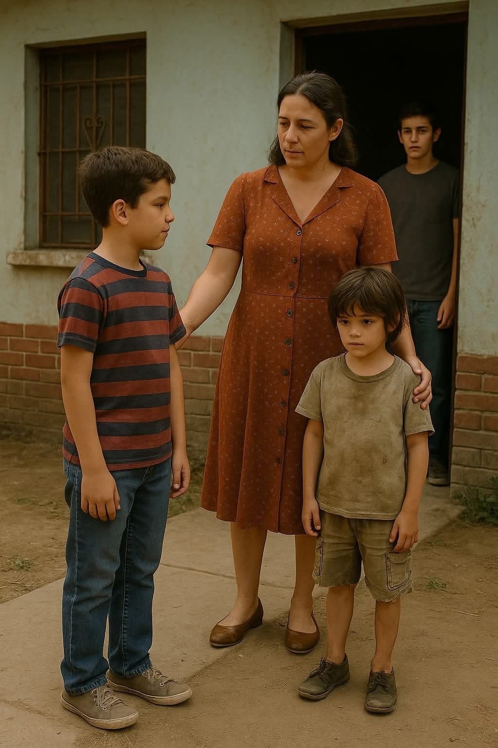 Eines Tages kam meine Mutter nach Hause mit einem Jungen in zerlumpter Kleidung und sagte: