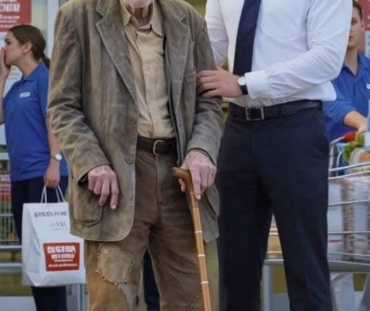 Mit neunzig Jahren verkleidete ich mich als Obdachloser und betrat meinen eigenen Supermarkt.