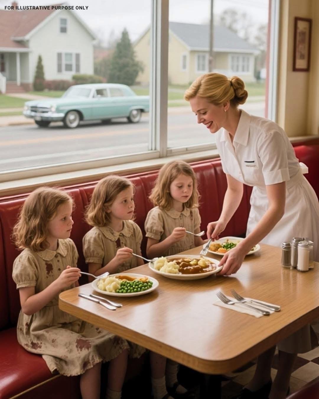Zehn Jahre lang versorgte sie heimlich drei Straßenmädchen mit Essen.