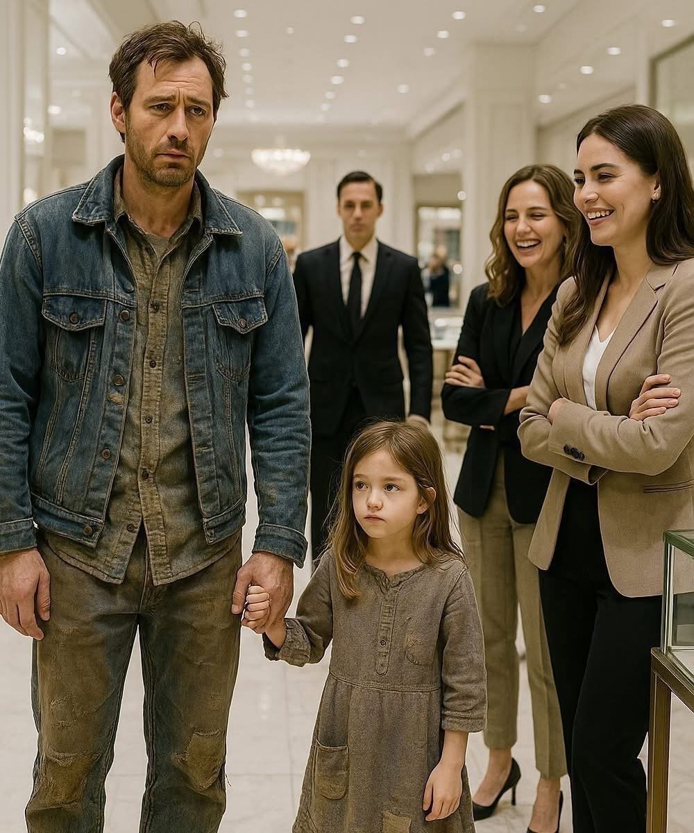 DER ALLEINERZIEHENDE VATER UND DAS LUXUSGESCHÄFT.