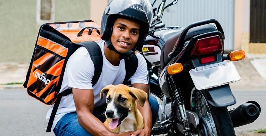 Er stieg in mein Motorradfach — und veränderte mein Leben