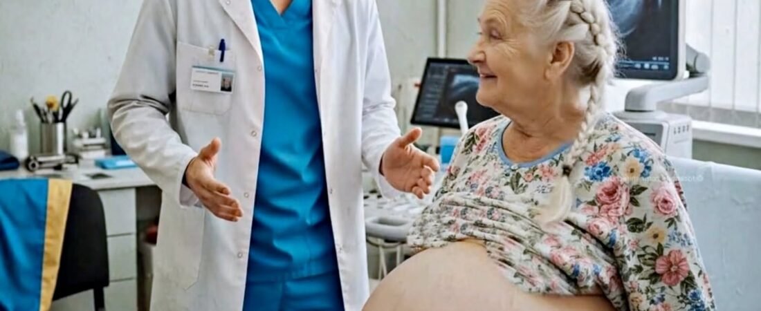 Larissa, eine 66-jährige Frau, suchte einen Arzt auf, als die Bauchschmerzen unerträglich wurden.