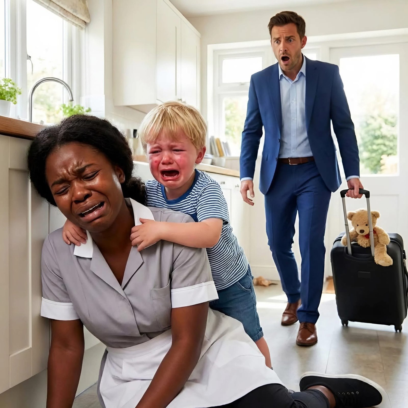 Der Millionär kehrt nach Hause zurück und ist fassungslos, als er seinen einzigen Sohn mit der neuen Angestellten in der Küche sieht …