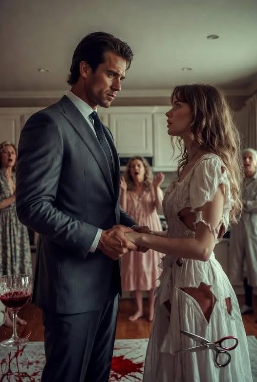 Am Tag vor der Hochzeit meines Bruders schnitt meine Mutter Löcher in all meine Kleidung und sagte:— So wird es dir besser stehen.