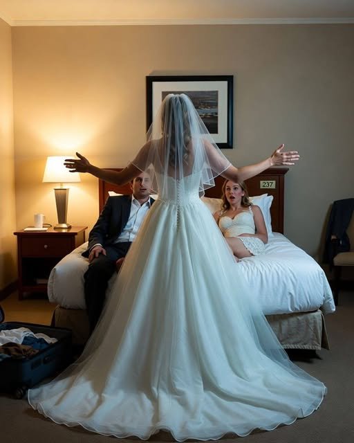 DIE BETROGENE BRAUT AM HOCHZEITSTAG