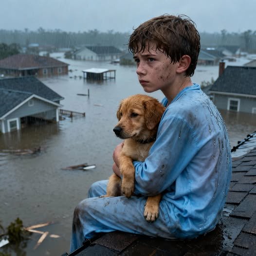 DAS DACH, DER STURM UND DER JUNGE