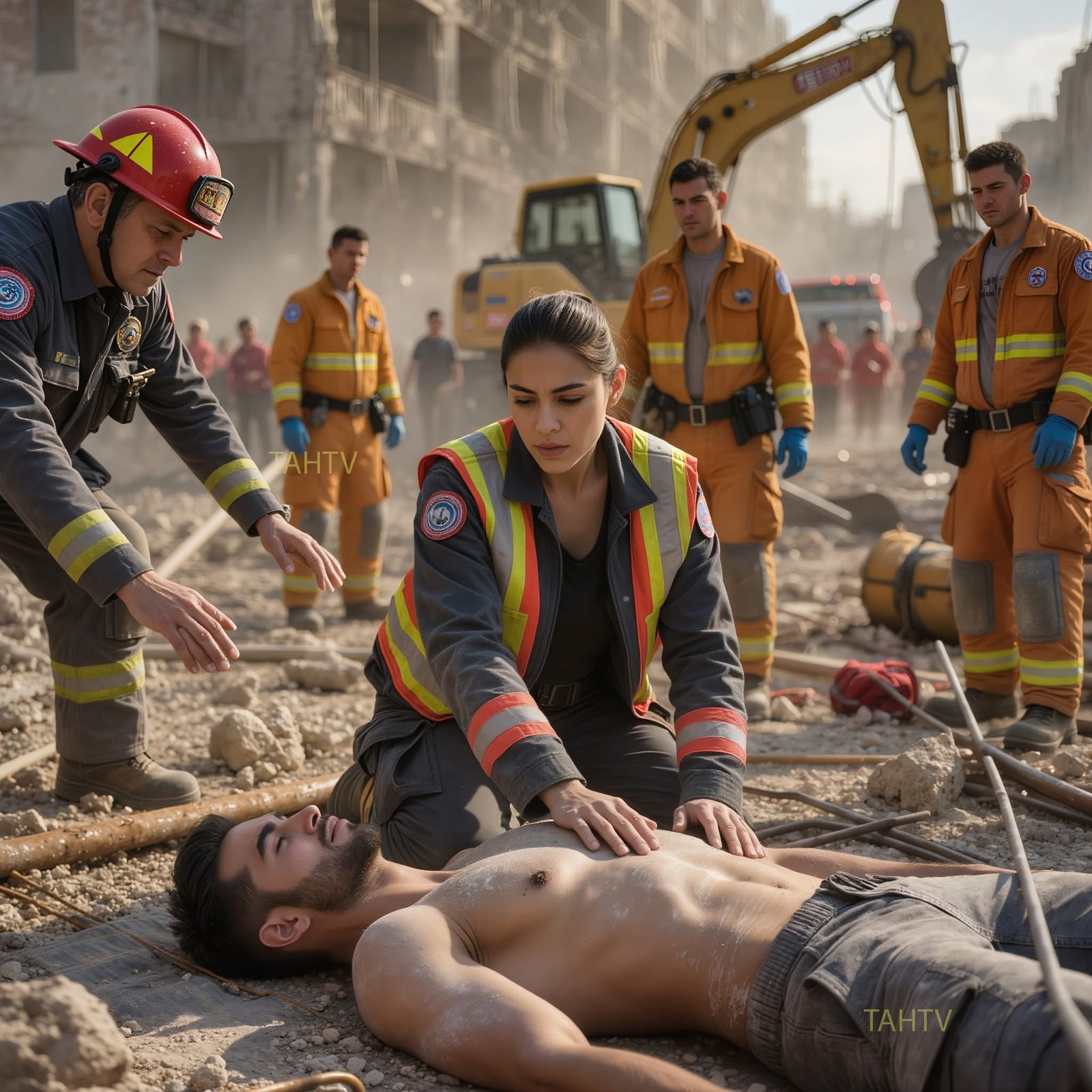 Die Rettungssanitäterin, die dem Tod trotzte — und das Wunder unter den Trümmern