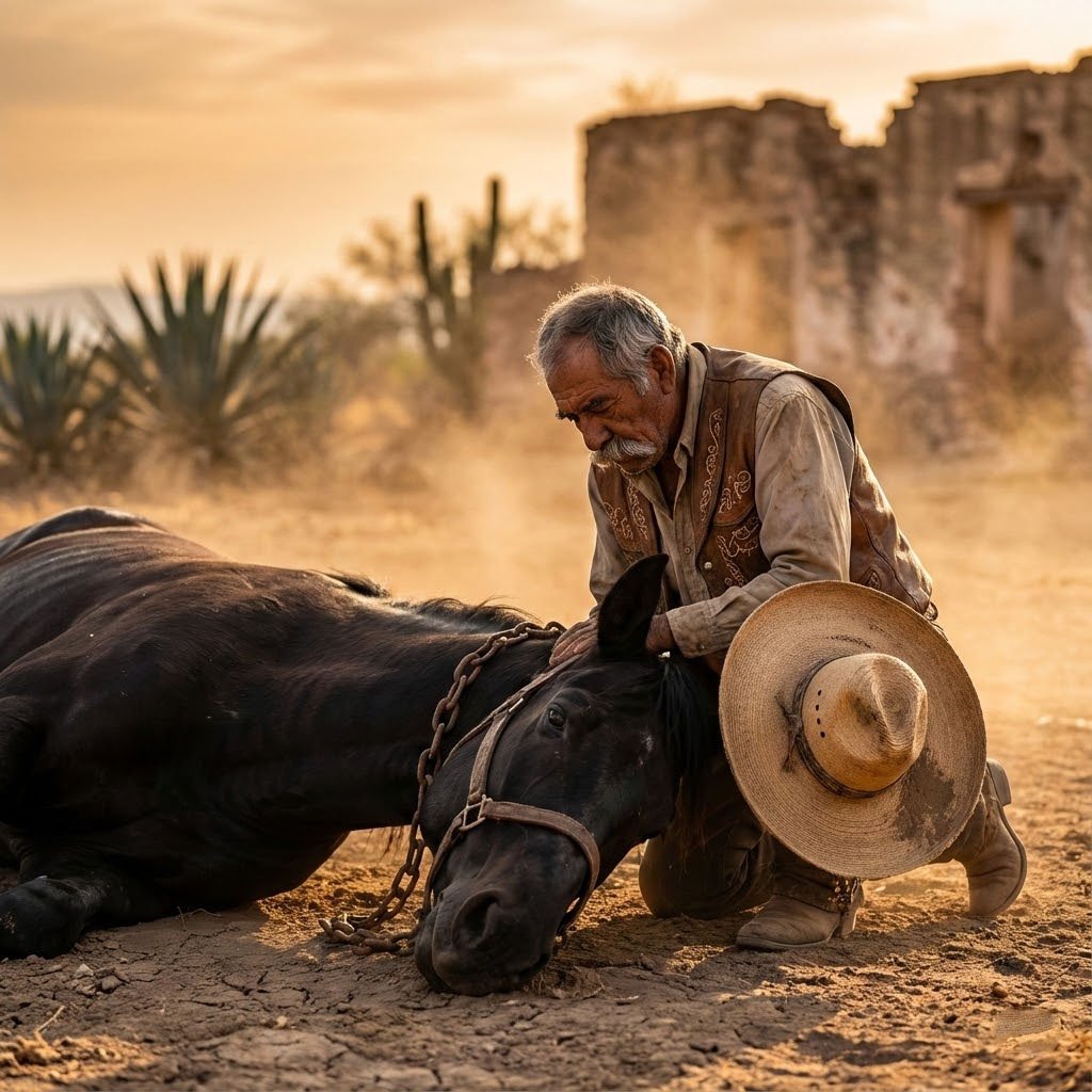Goliath, das Heilpferd
